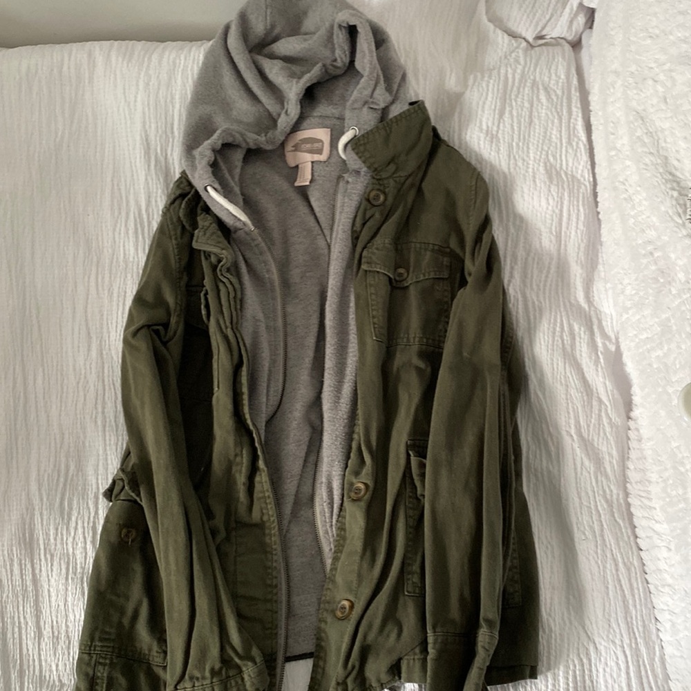 Forever 21 navy jacket, size medium